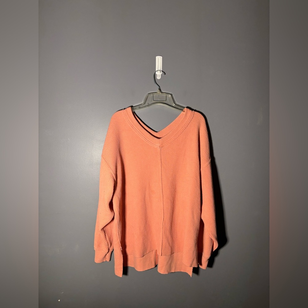 Aerie Wonder V-Neck Sweatshirt Womens Size Medium